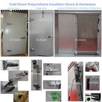 Chambre froide complète avec panneaux en polyuréthane Portes Condesning Unit Walking Cooler Petit boucher Réfrigérateur Chambre froide