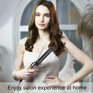 Kang Road Professional 1.5 Inch Double PTC Curling Iron Wand LCD Customized Dual Voltage World Hair Curler Iron Private Label - Product Image 6