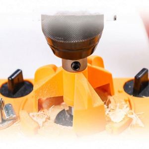 安都克W-117木工DIY工具35毫米隐藏式铰链夹具口袋孔夹具橱柜门钻导向定位器 - Product Image 2