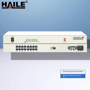 Émetteur-récepteur <span class=keywords><strong>optique</strong></span> à montage en rack, 16 canaux, magnétique pur, monomode, <span class=keywords><strong>fibre</strong></span> simple/double, 20 km, 1 paire - Product Image 3