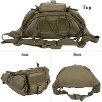 Organisateur d'outils tactiques, sac banane de chasse, sacoche de ceinture, pochette de taille, sac de randonnée, escalade, pêche, imperméable