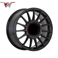 Rines Forjados Personalizados PCD 5*112 5*114.3 5*120 para Autos, Ruedas Multirradio en Negro Brillante para Volkswagen Arteon Magotan Passat CC
