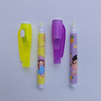 Stylos marqueurs UV invisibles en gros pour étudiants avec lumière LED – Surligneurs fluorescents amusants et discrets