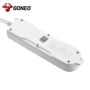 Presa di Sicurezza Industriale a 3 Uscite 10A, Colore Blu e <span class=keywords><strong>Bianco</strong></span>, per Uso Domestico, Ufficio e Ospedale - Product Image 6