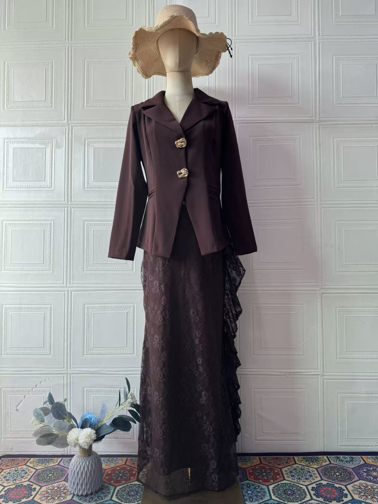 Brown