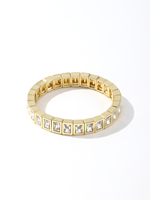 Bracelet en pierre de cristal coloré en gros d'usine bijoux de luxe bracelets de perles d'émail de tuile plaqués or 14k pour des couples