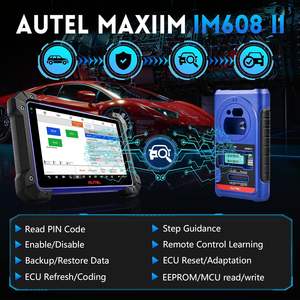 AUTEL MaxiIM IM608S II 自動車診断スキャナー ECUコーディング キー プログラミング 双方向制御 - Product Image 2