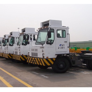 Sinotruk Hova Manual Diesel Heavy Truck 4x2 Terminal Wharf Port Tractor Suspensión neumática Asiento del conductor Euro 5 Nuevo en venta - Product Image 4