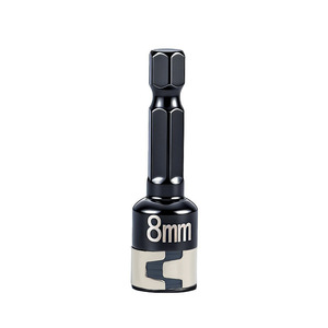 Cr-V Chrome Vanadium Steel 8mm Socket Wrench Hex Shank Industrial Grade High Hardness Wear Resistant - Product Image 2