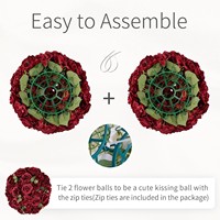 Fleurs Artificielles en Soie Hydrangea Boule de Roses Bleues Écologiques en Gros 30cm pour Centres de Table et Décorations de Mariage