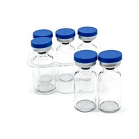 Flacons stériles neutres en borosilicate 3 ml, prêts à remplir, conditionnés individuellement pour le remplissage de médicaments