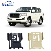 Accessoires intérieurs pour Land Cruiser LC200 modèles 16-21, tapis de rangement en silicone pour console centrale, kits de modification