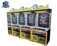 Machine à griffes commerciale à monnayeur, machine de jeu d'arcade à grue à jouets pour centre commercial et aire de jeux intérieure, logo personnalisé disponible