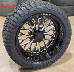 Rines Forjados para Camioneta Forgedx LBTY17 22x12 24x12 24x14 26x16 28x16 con Tapas Centrales Flotantes Personalizadas Todoterreno 8x170 8x180 8x6.5 6x5.5 - Product Image 1