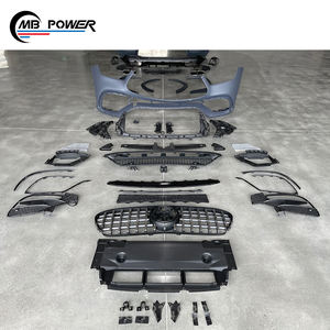 Cintrée — kit d'échappement classe <span class=keywords><strong>GLE</strong></span> W167 à gl63, modification complète, Grille de pare-choc avant, diffuseur arrière, mercedes benz, W167 - Product Image 4