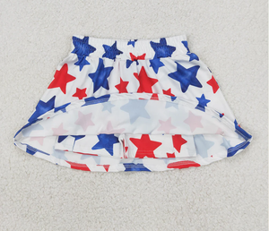 ชุดกระโปรงเด็กผู้หญิง 3 สี สำหรับวันที่ 4 กรกฎาคม ชุดกระโปรงฤดูร้อน - Product Image 3