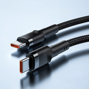 Câble de charge rapide USB-C <span class=keywords><strong>PIXIE</strong></span> P401 PD 100W, 40 Gbps, gaine en nylon FPC, blindage tressé, conducteur en cuivre pur, alliage d'aluminium - Product Image 6