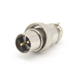 RP-GX16 ters RP GX16 geri konektörü RP-GX16-2 RP-GX16-2p erkek fiş IP55 havacılık 16MM 2 P 2Pin 2 Pin DIN - Product Image 1