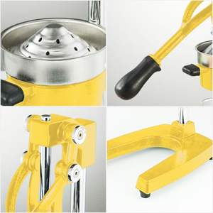 D0100HR7FPP Commercial Manual Juicer Eco-Friendly Safe Hand Press <b>Juice</b> <b>Extractor</b> Squeezer Yellow for Orange Citrus Vegetables - Product Image 6