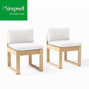 Nouvelle conception <span class=keywords><strong>de</strong></span> meubles <span class=keywords><strong>de</strong></span> piscine en teck, imperméables, modernes, <span class=keywords><strong>table</strong></span> et chaises <span class=keywords><strong>de</strong></span> salon <span class=keywords><strong>d</strong></span>'extérieur pour la cour et l'hôtel - Product Image 6