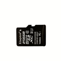 Clé USB Kingston 64 Go Classe 10 avec adaptateur, stockage et accessoires en plastique pour appareil photo et DVR