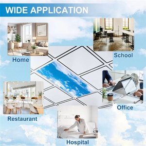 Cubiertas Protectoras Ligeras Magnéticas para Lámparas, Pantalla Protectora para los Ojos, Diseño de Cielo Azul con Nubes, Gran Venta - Product Image 2