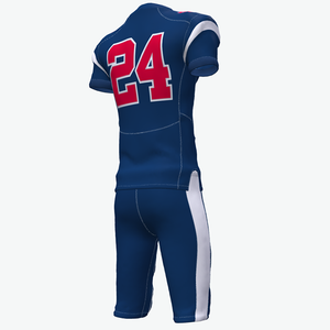 Nouveauté, vente en gros, ensembles de vêtements de sport personnalisés pour équipes américaines, impression par sublimation numérique, maillot de football américain brodé pour hommes - Product Image 5