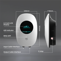 Station de recharge pour véhicules électriques à haute compatibilité 16A 380V 400V 11kW AC Wallbox avec personnalisation OEM ODM