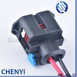 ขั้วต่อหัวฉีดน้ำมันเชื้อเพลิงกันน้ำสำหรับยานยนต์เพศหญิง2ขาปลั๊กเซ็นเซอร์ชุดสายไฟหางเปีย15397337 - Product Image 4