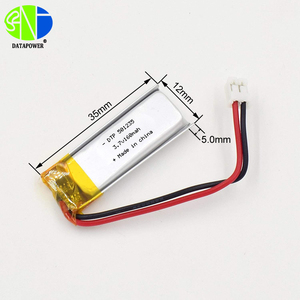 แบตเตอรี่ลิเธียมโพลิเมอร์แบบชาร์จได้ OEM 501235 3.7v 160mah สำหรับของเล่นและเครื่องใช้ไฟฟ้าภายในบ้าน - Product Image 2