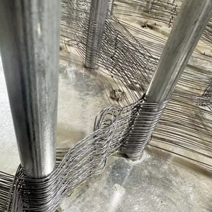 Bể chướng ngại vật lưới | 10m * 10m * 1.4m hàng rào phòng thủ chống xe | Dây concertina hình con rắn - Product Image 3