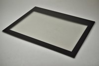 Panneaux en verre trempé solide sur mesure pour portes de fours, utilisation dans les bâtiments/serres et les appareils électroménagers