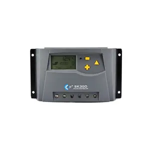 Neuer 30A 12V 24V PWM Bester Solar laderegler WP30D mit Zeit steuerung und LCD