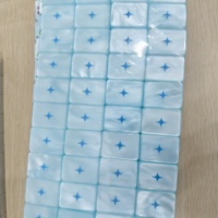 Ensemble de Mahjong Américain Teal Cyan Elite Social Club, Collection Boutique de Luxe Moderne avec Tuiles Acryliques Pliables, Dragon, Livraison Rapide