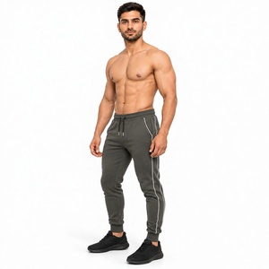 Performance <b>Skinny</b> <b>Jogger</b> Pants for <b>Men</b> Polyester Spandex Slim <b>Fit</b> Training Gym Running Track Pants Custom OEM Private Label - Product Image 1