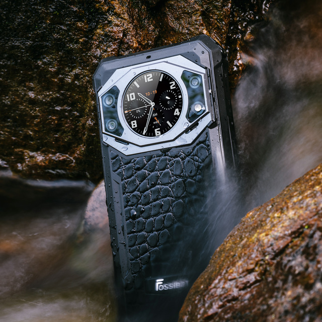Fossibot F101PRO 8GB+128GB Waterproof Functional NFC Dual Screen 10600mAh Big Battery 24MP Camera Small Light Rugged Smartphone