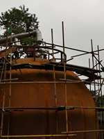 Tanque Esférico de Almacenamiento de GLP Donyue ASME/ISO Q345R con Tratamiento Post-Elaboración (PWHT) de Alta Calidad