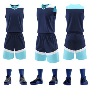 Toptie Maillot de basket-ball réversible personnalisé (nom/numéro à double face) Débardeur en maille Maillot de mêlée - Product Image 1