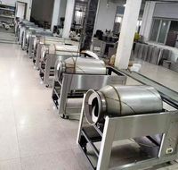 Rôtissoire à noix commerciale, 25kg, 50kg, 100kg, pas cher, noix de cajou, cacahuètes, petit rôtissoire en acier inoxydable