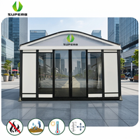Nouvelle conception de tente modulaire en aluminium 6x5 avec structure en arche pour événements, expositions, commerces et rues commerciales