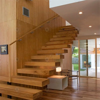 Prima 1.2 m Largeur Marche et Escalier Design Minimaliste Personnalisé avec Escalier Flottant Antidérapant