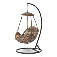 Fauteuil suspendu de qualité supérieure - Balançoire de loisirs pour jardin, terrasse et chambre à coucher