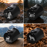Prix négociable direct usine : Caméra thermique ronde 256x192 avec écran tactile, batterie rechargeable, logo personnalisé, OEM, ODM, vente en gros