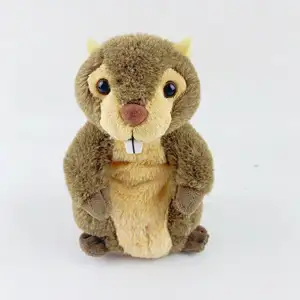 2022 Funny Custom Talking Plush Toy Repeat What Your Say Beaver Stuffed Animal Toy