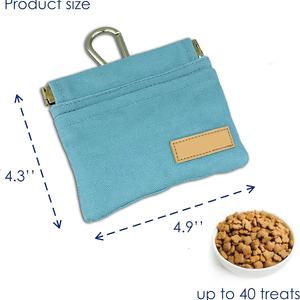 फैक्टरी बेस्टसेलर कस्टम डॉग फूड स्नैक बैग बैग बैग पोर्टेबल यात्रा सरल डिजाइन ठोस पैटर्न - Product Image 2