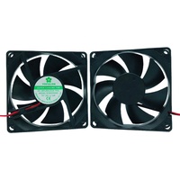 Yofolon DC8020B24H 12V/24V Axialer Bürstenloser DC-Kühlventilator 80x80x20mm 3200RPM Kugellager Hochgeschwindigkeit