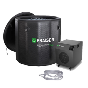 Vasca a Botte per Terapia a Caldo e Bagno di Ghiaccio con Refrigeratore d'Acqua da 1 CV e Sistema di Raffreddamento - Product Image 1