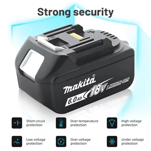 <span class=keywords><strong>Batterie</strong></span> <span class=keywords><strong>Makita</strong></span> <span class=keywords><strong>18V</strong></span> d'origine entièrement <span class=keywords><strong>compatible</strong></span> avec les outils électriques BL1860 et BL1850, et la <span class=keywords><strong>batterie</strong></span> <span class=keywords><strong>18V</strong></span> <span class=keywords><strong>5Ah</strong></span> est disponible en stock. - Product Image 5