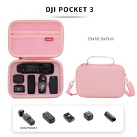 Sac de transport rigide en EVA personnalisé, étanche et protecteur pour accessoires Pocket 3, sac à main portable pour caméra sportive