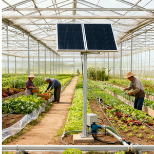 Kit de energía de panel solar de silicio monocristalino de 400W a prueba de futuro Tecnología de microinversor incorporada Emergencia de alta eficiencia - Product Image 3